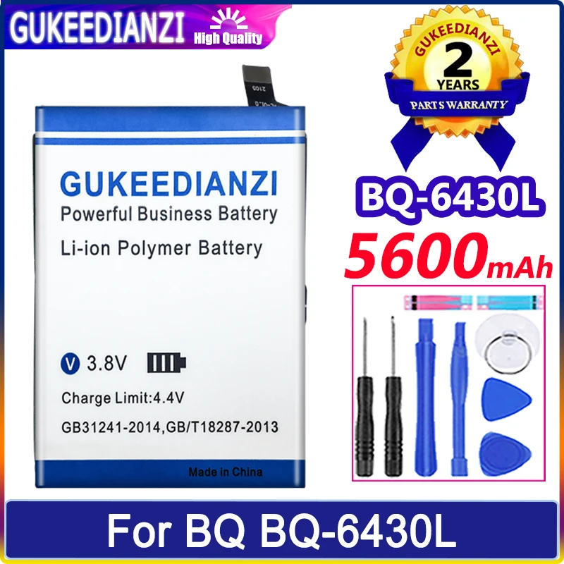 

BQ BQ-6430L 5600mAh Large Capacity Replacement Battery For Oukitel C21 BQ6430L High Quality 0 Cycles Battery Li-polym Bateria