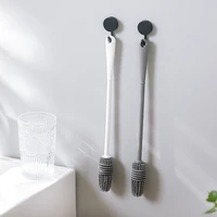 long handle silicone brush for washing cup special cleaning brush without dead corner for household use cleaning supplies