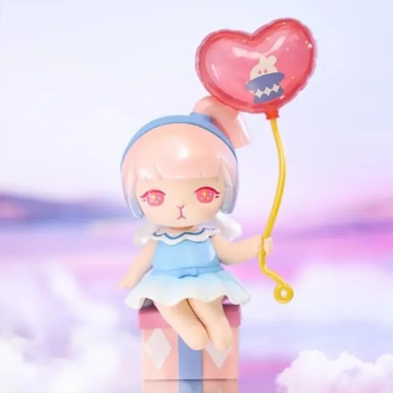 

Original Popmart Bunny Dream Seeking Balloon 11.4cm Kawaii Action Anime Figures Toys Cute Model Desk Collection Birthday Gifts