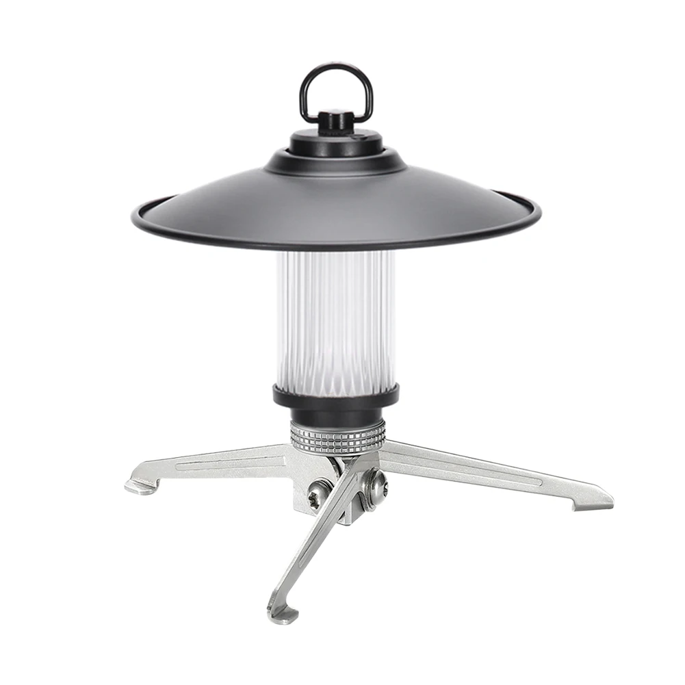 

Camping Light Tripod Bracket 1/4 Inch Screw Hole for Hiking Travel Fishing Multifunctional Foldable Desktop Stand Holder