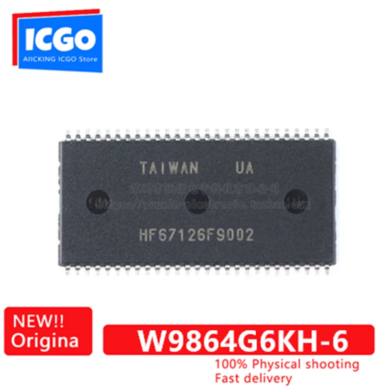 (10piece)100% New original W9864G6KH-6 TSSOP-54 RAM memory chip Fast delivery Free shipping