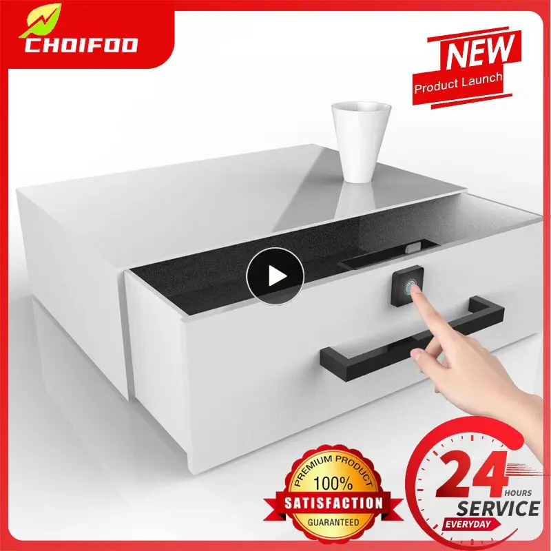 

1/2/3PCS Intelligent Fingerprint Lock Drawer Lock Shoe Cabinet Letter Box Fingerprint Lock Semiconductor Fingerprint Lock