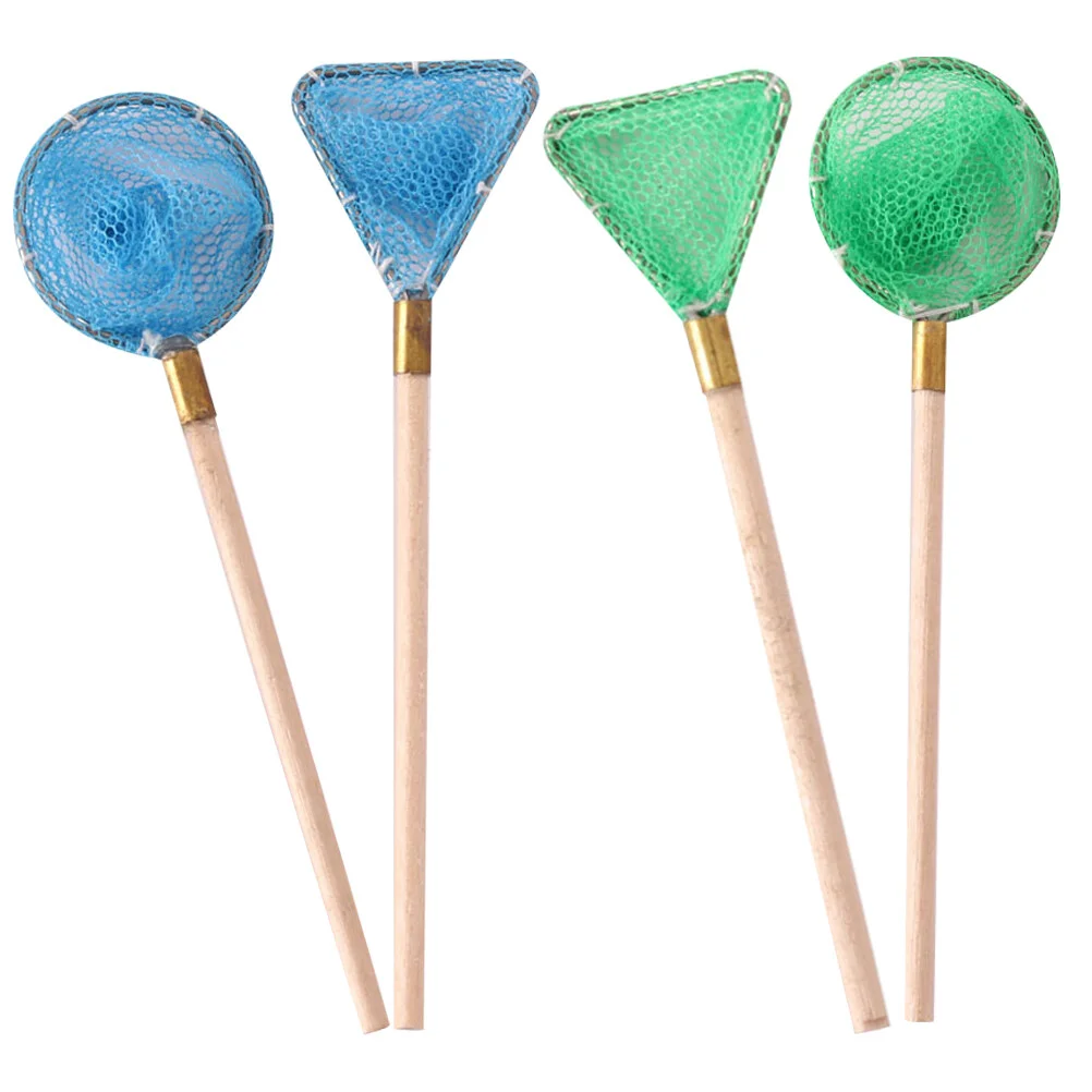 

4 шт., миниатюрная удочка для украшения дома