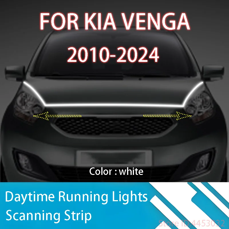 

Для Kia VENGA 2010-2024, улучшенная модель, дневная подсветка, дневная подсветка, стартер автомобиля, направляющая по DRL, декоративная лампа 12 В