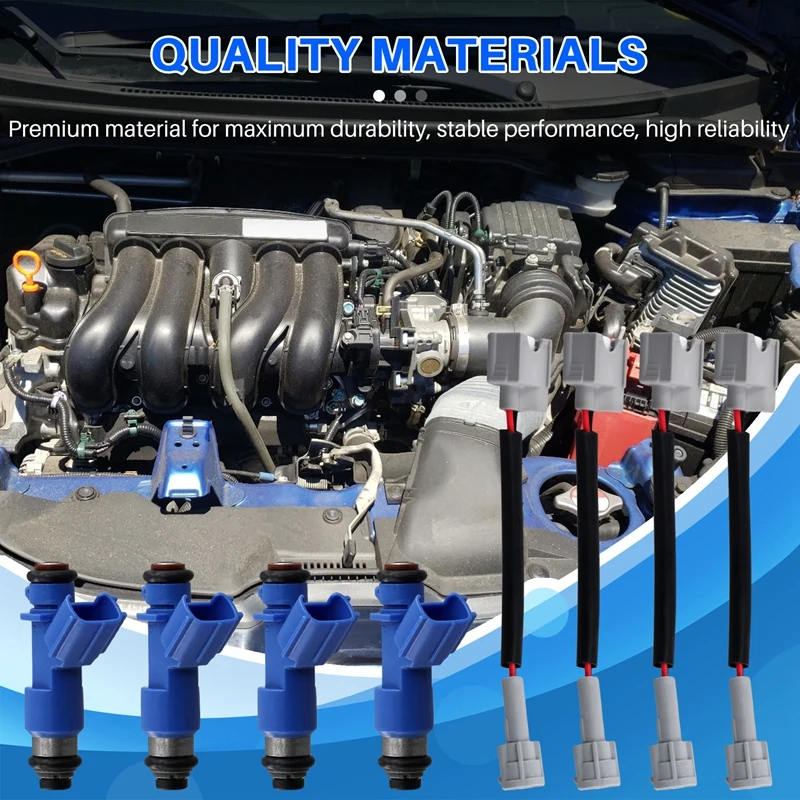 4 шт. 16450-RWC-A01 новая топливная форсунка 410Cc для ACURA RDX RSX TSX INTEGRA HONDA CIVIC