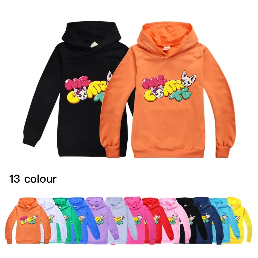 

2-16Y Me Contro Te Hoodies Pullover Kids Anime Outerwear Teenager Boys Sweatshirts Girls Headwear Hip Hop Clothing 2022
