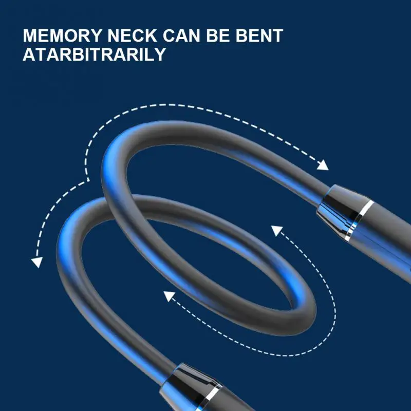 Фото Беспроводные наушники, Bluetooth наушники с шейным ободом, игровая гарнитура, универсальные TWS наушники-вкладыши с поддержкой голосовых подсказ... №4