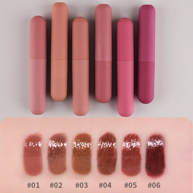 

Блеск для губ от частного бренда, зеркальный водный Жидкий блеск для губ, стойкий сексуальный тинт для губ, макияж, корейская косметика