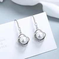 s925 sterling silver ladies flower earrings beautiful ladies european and american popular holiday gifts