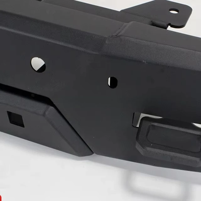 Фото Высококачественный стальной задний бампер Hoh Xil для BAIC BJ40, модифицированный задний бампер №4