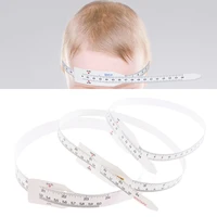 baby head circumference ruler both sides head circumference ruler non stretchable plastic head circumference tape measure ruler