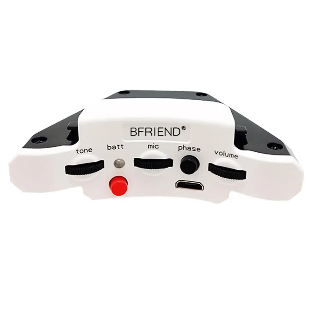 

Acoustic Guitar Pickup Folk Classical Rechargeable Inner Sponge Protective Tail Pin Pickups