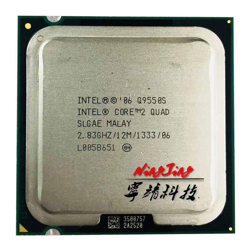 

Процессор Intel Core 2 Quad Q9550S 2,8 ГГц четырехъядерный ЦПУ Процессор 12M 65 Вт LGA 775