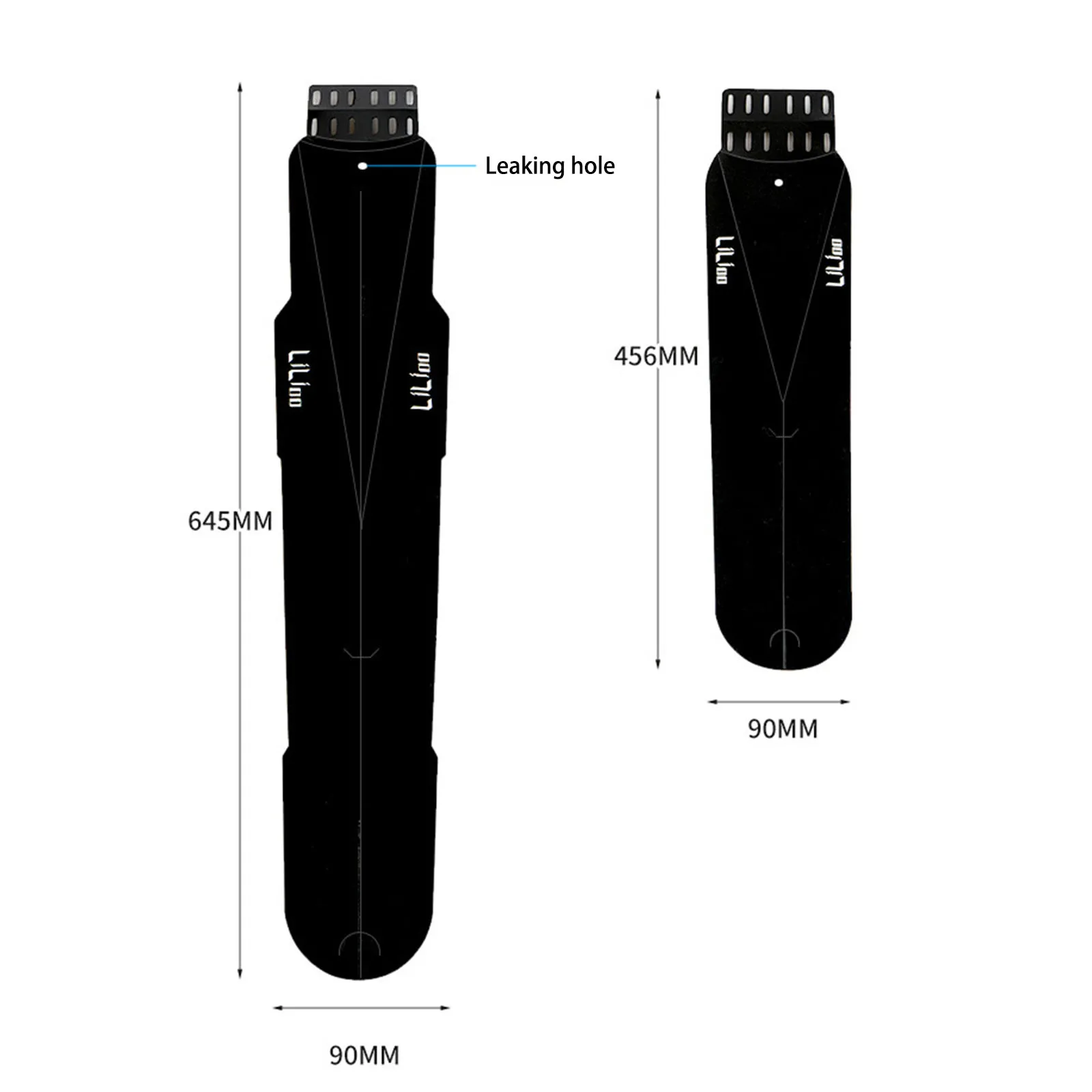 

Foldable Mountain Bike Fenders Dead Fly Rear Fenders Universal MTB Bike Splash Guard Compressive Cycling Accessories Parts