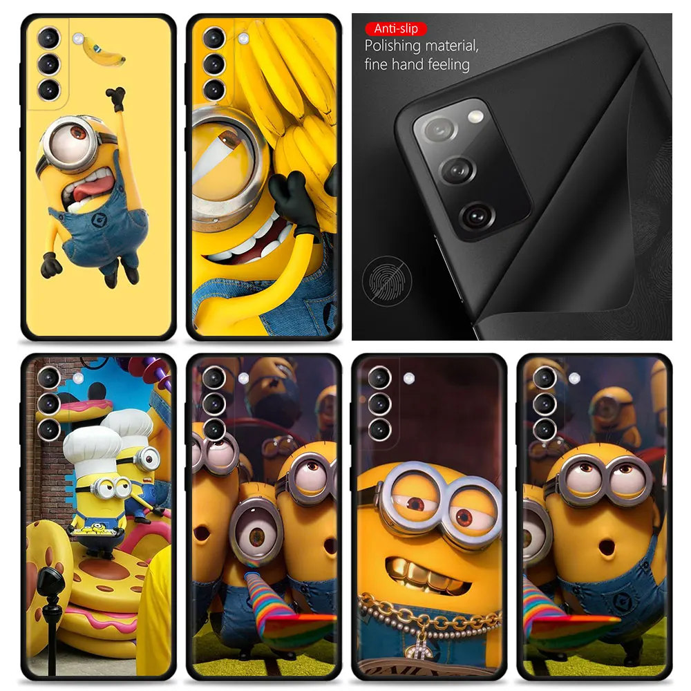 

Case For Samsung Galaxy S20 S21 FE S22 Ultra S10 S9 Plus S10e S8 Note 20 Ultra 10Plus S22Plus Coque Cute Cartoon Miniones Movie