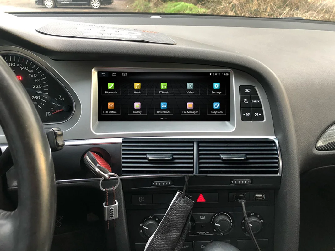 SilverStrong Android 11 автомобильный радиоприемник для Audi A6 C6 4f Q7 4L 2005 ~ 2015 MMI 2G базовый