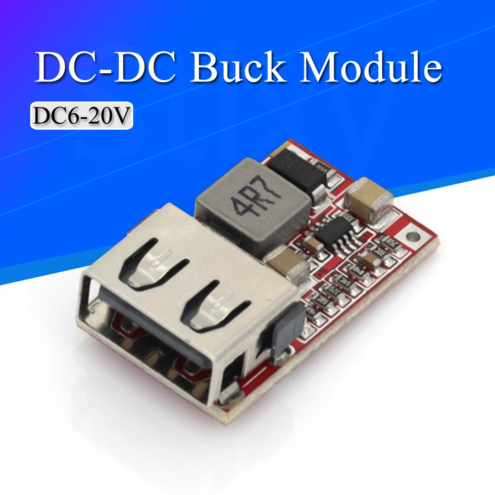 

Stlxy Fine 6-24V 12V/24V to 5V 3A автомобильный понижающий преобразователь