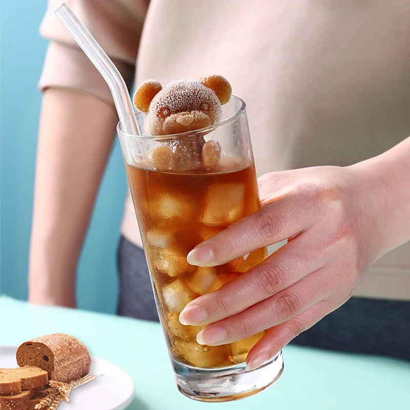 Силиконовая форма для льда в форме медведя и розы искусственное мыло инструмент