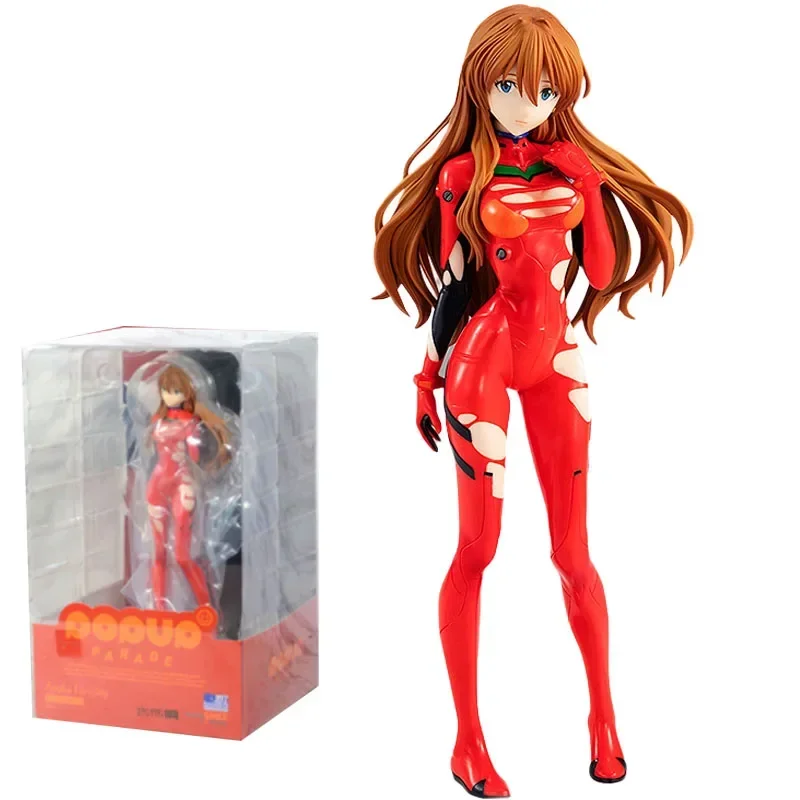 Оригинальный GSC POP UP PARADE Asuka Langley Soryu Anime EVA NEON GENESIS EVANGELION Action Fiqure Модель игрушки GOOD SMILE