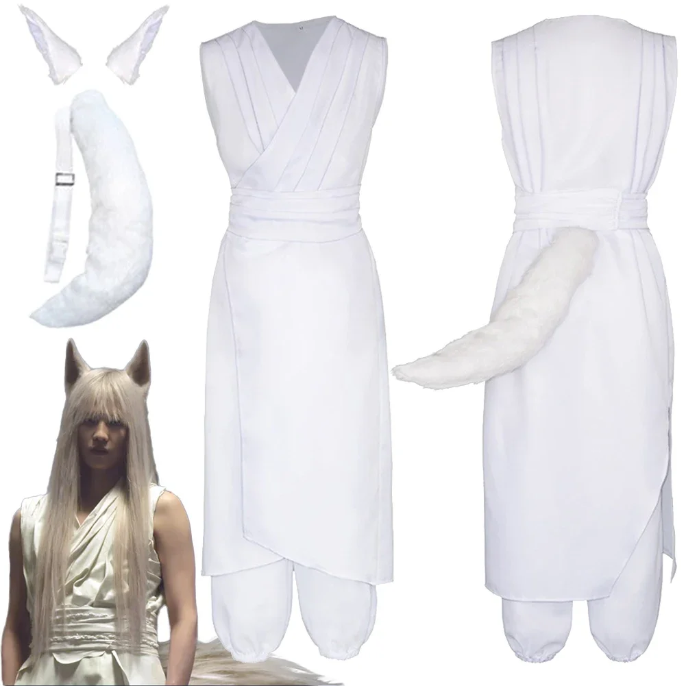 Костюм для косплея Kurama с фантастическим хвостом прямой трансляции ТВ Yu hakusho