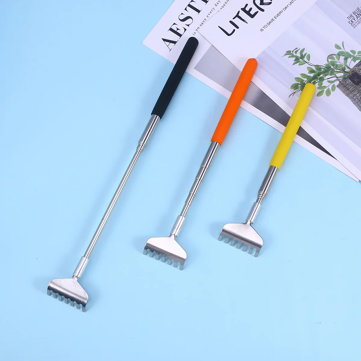 

1pc Back Scratcher Portable Backscratcher Handheld Back Scraper for Men