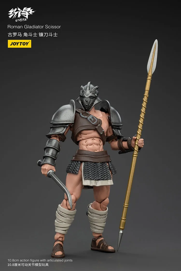 Фото JOYTOY Strife римский гладиатор Мурмиillo Griffon Gladiator ножницы гигантские ножницы Hoplomachus фигурки куклы украшения подарок №4