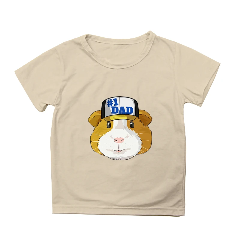 

Новинка лета 2022, футболки на День отца с морской свиньей, футболки с короткими рукавами для девочек, футболка с морской свиньей, одежда для д...