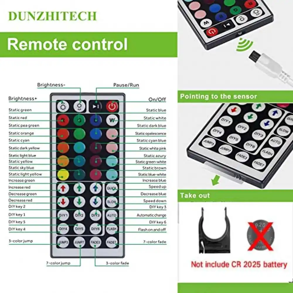 Контроллер RGB для светодиодных лент SMD 3528 5050 5 В 12 |