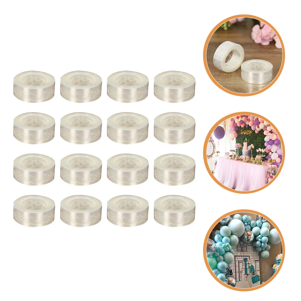 

20 Rolls Balloon Decorating Strips Balloon Connect Strip for Balloon Garland Arch