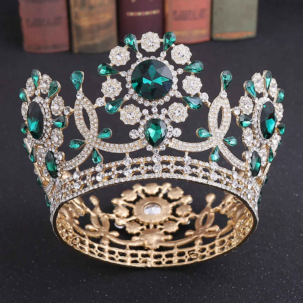

Jeweled Crowns Beautiful Headpiece Wedding Crown Wedding Tiaras Hair Accessories Beautiful for Prom Birthday Costume Party Newly