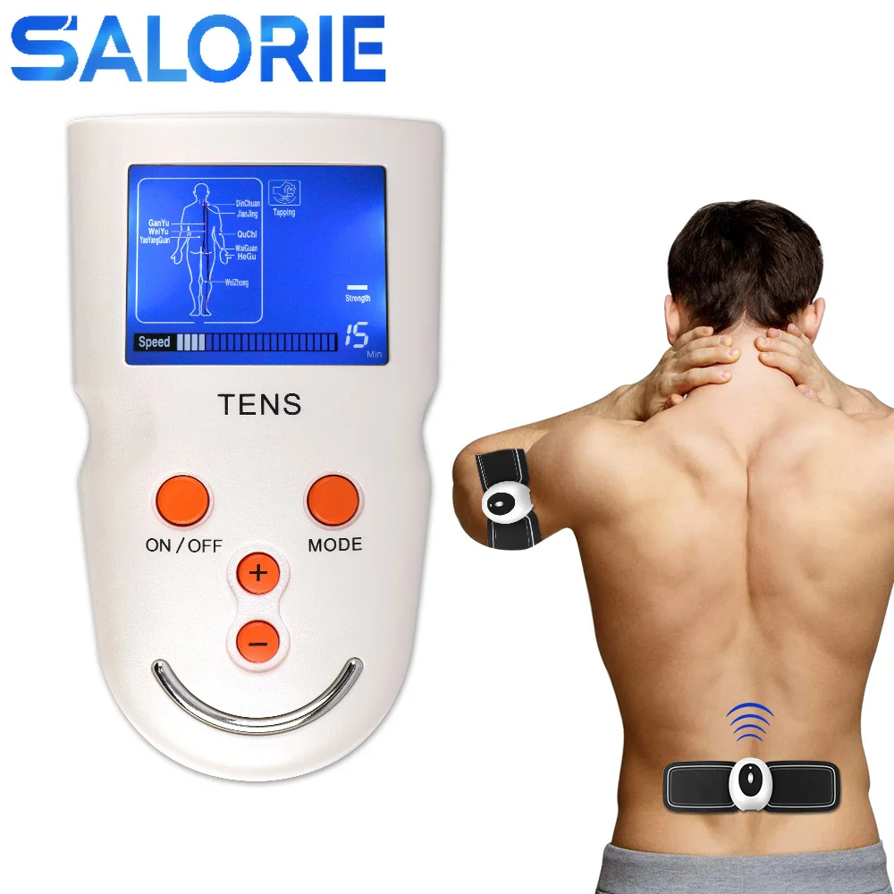 

Стимулятор мышц Tens устройство для физиотерапии, массажер для шеи, спины, ног, рук, ног, головы, профессиональный Электрический массажер для р...