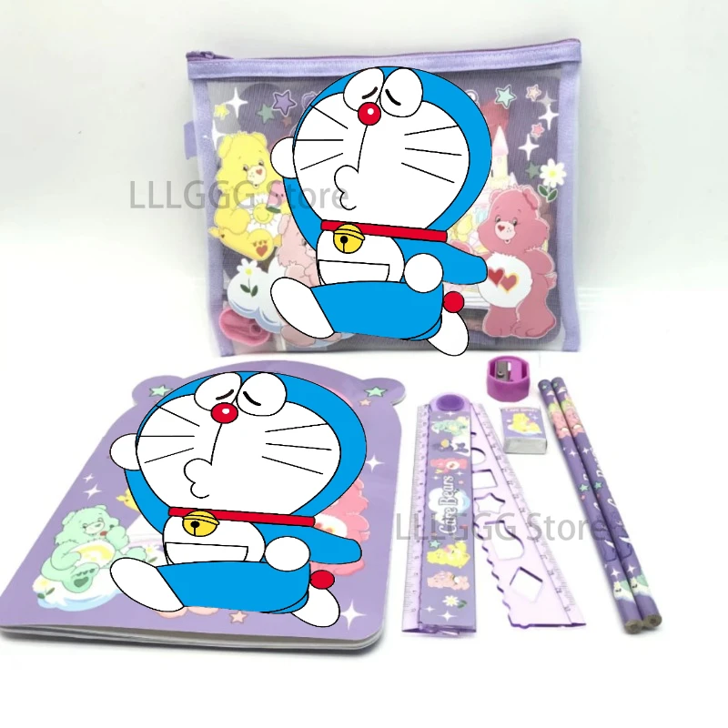 Doraemon канцелярские принадлежности с аниме набор для детей начальной школы сумка
