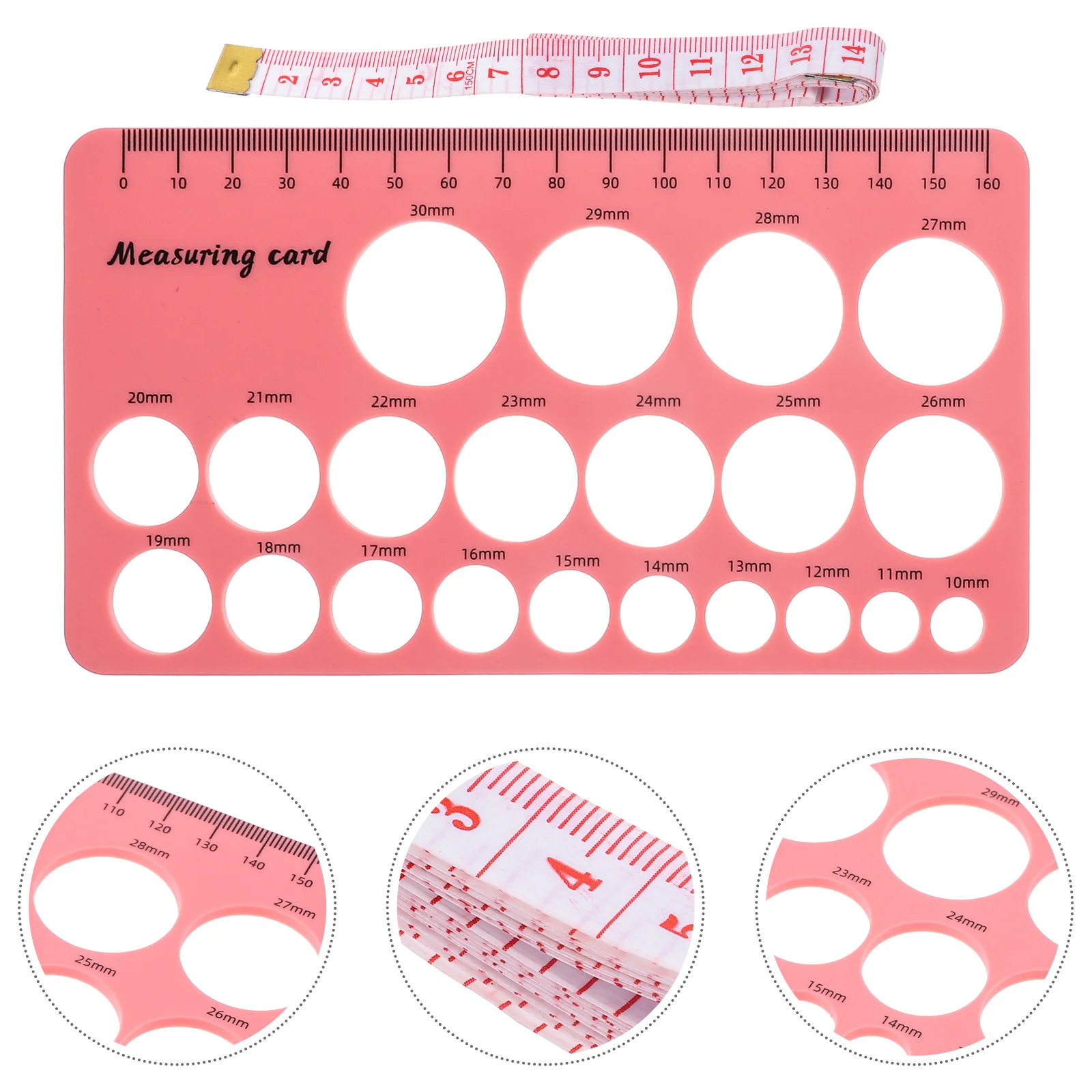 Измерительная лента для измерения размера фланца сосков измерительная карта