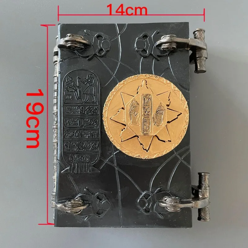 Книга Магическая смерти из смолы деревянное украшение для дома настольная