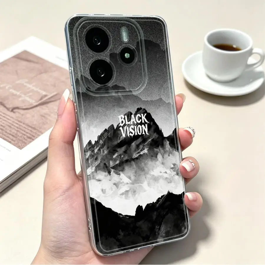 Фото Чехол для Xiaomi Poco X3 NFC X3 Pro, мягкий чехол для телефона Mountain Forest №1