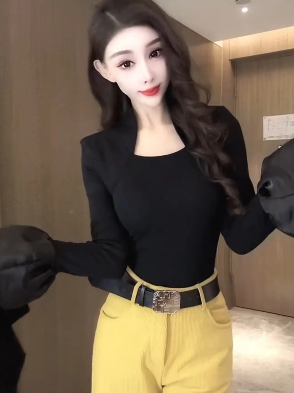 Женская рубашка с длинными рукавами в стиле пэчворк Design Sense