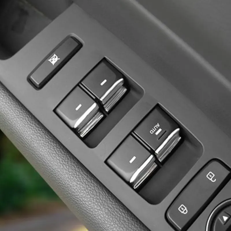

SBTMY car styling ABS 7PCS/SET Car window lift buttons decorate sequins For Hyundai Sonata 9 mk9 2019 car accessories