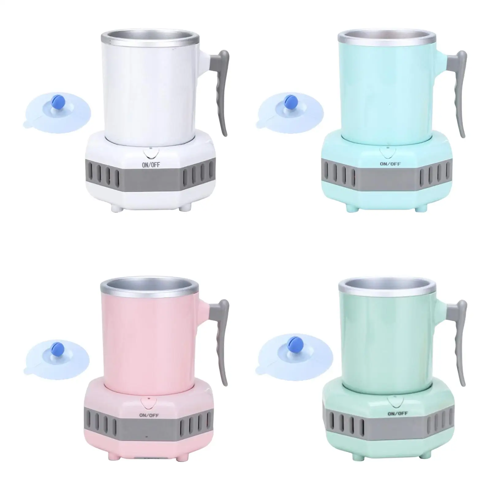 

Electric Beverage Cup Cooler 110 V, Two Cooling Methods Easy Operate Home Office Use Strong Conductivity Personal Cooling Device