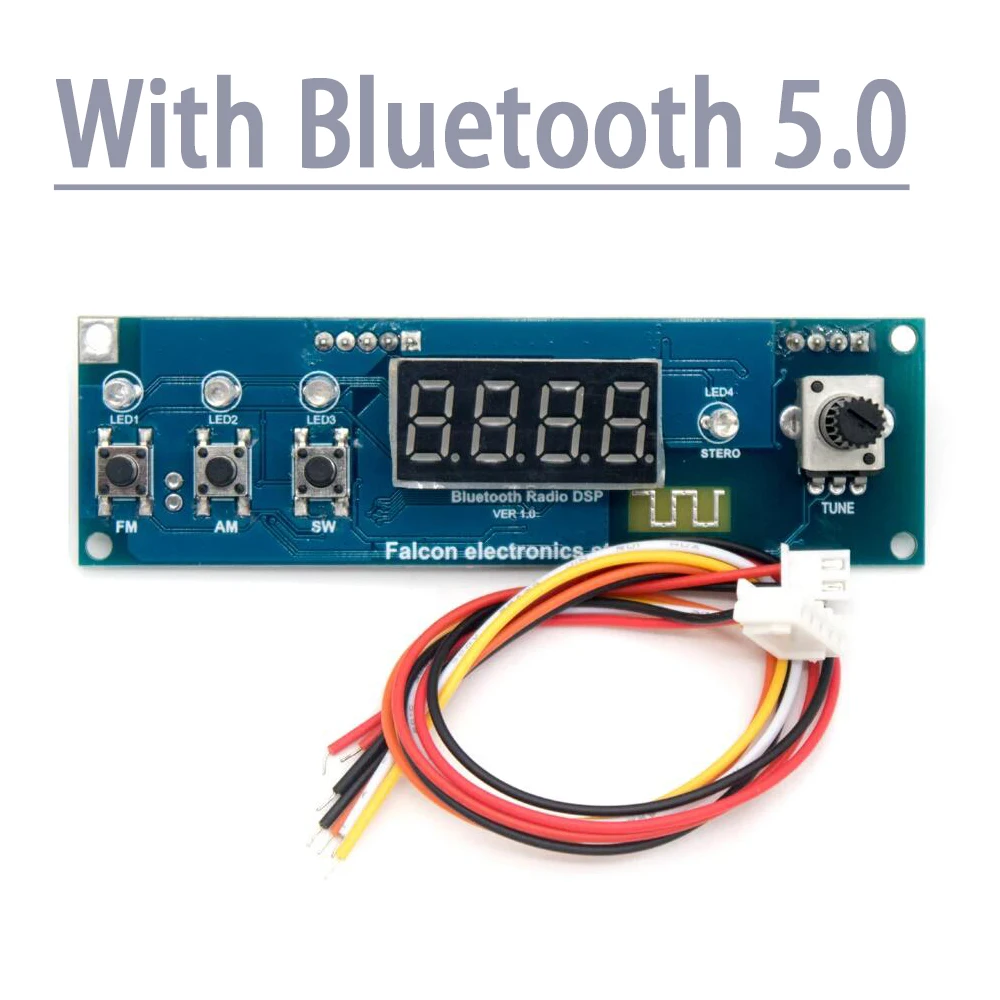

Полный диапазон FM AM SW приемник Радио Bluetooth Коротковолновое FM стерео радио DSP Аудио - приемник W 3W﻿