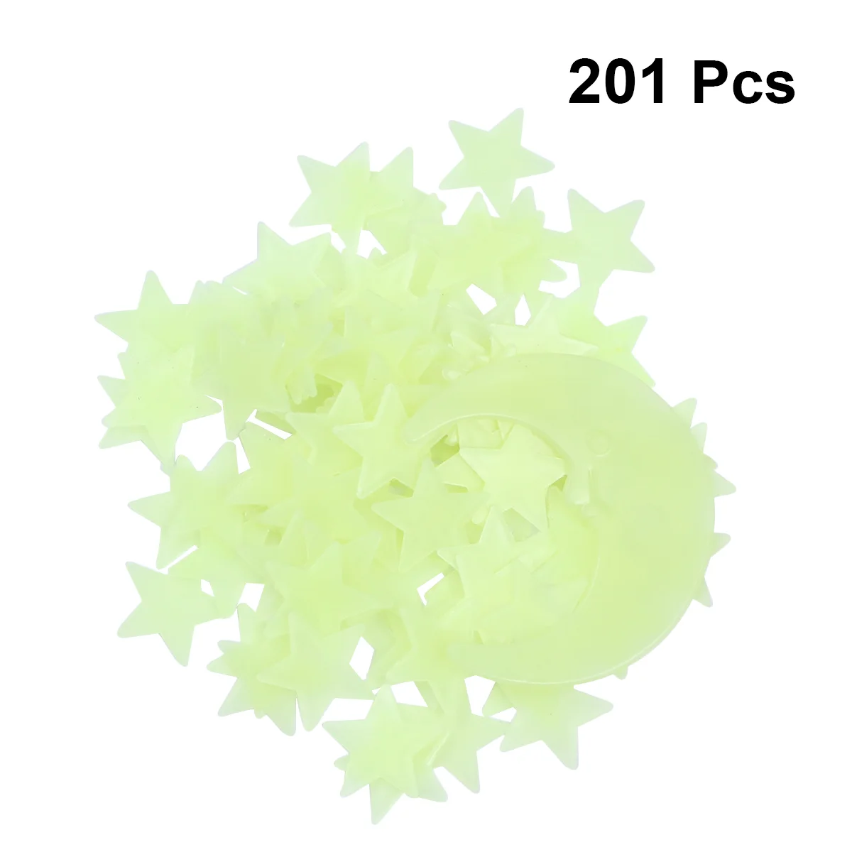 

201 Pcs Kids Room Decor Ceiling Decor Boxed Stars Ceiling Glow The Dark Ceiling Stickers Boys Bedroom Decor Child