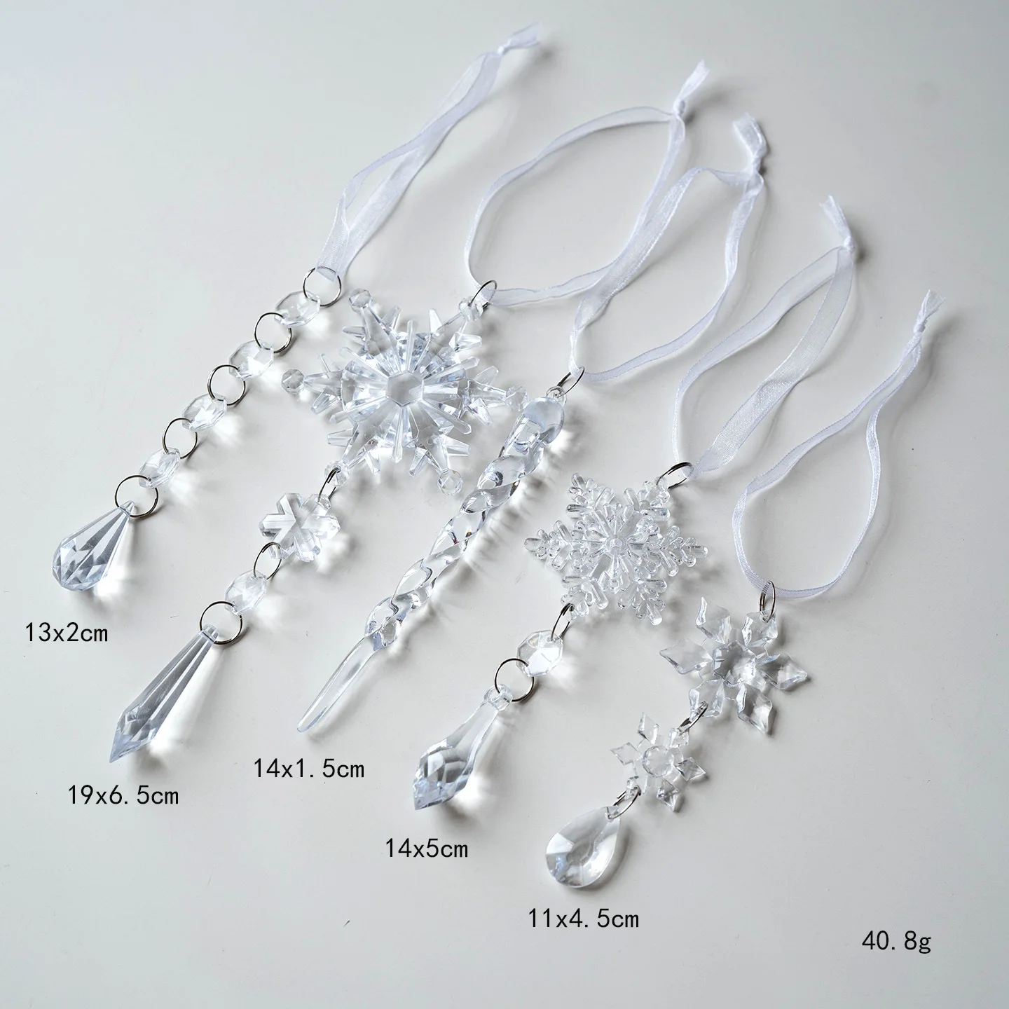 

Прозрачный акриловый подвесной кулон, набор из 5 штук