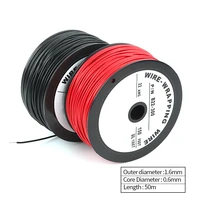 50m 22awg wrapping wire cable pcb solder jumper insulation electronic wire welding connection wire single core copper wire