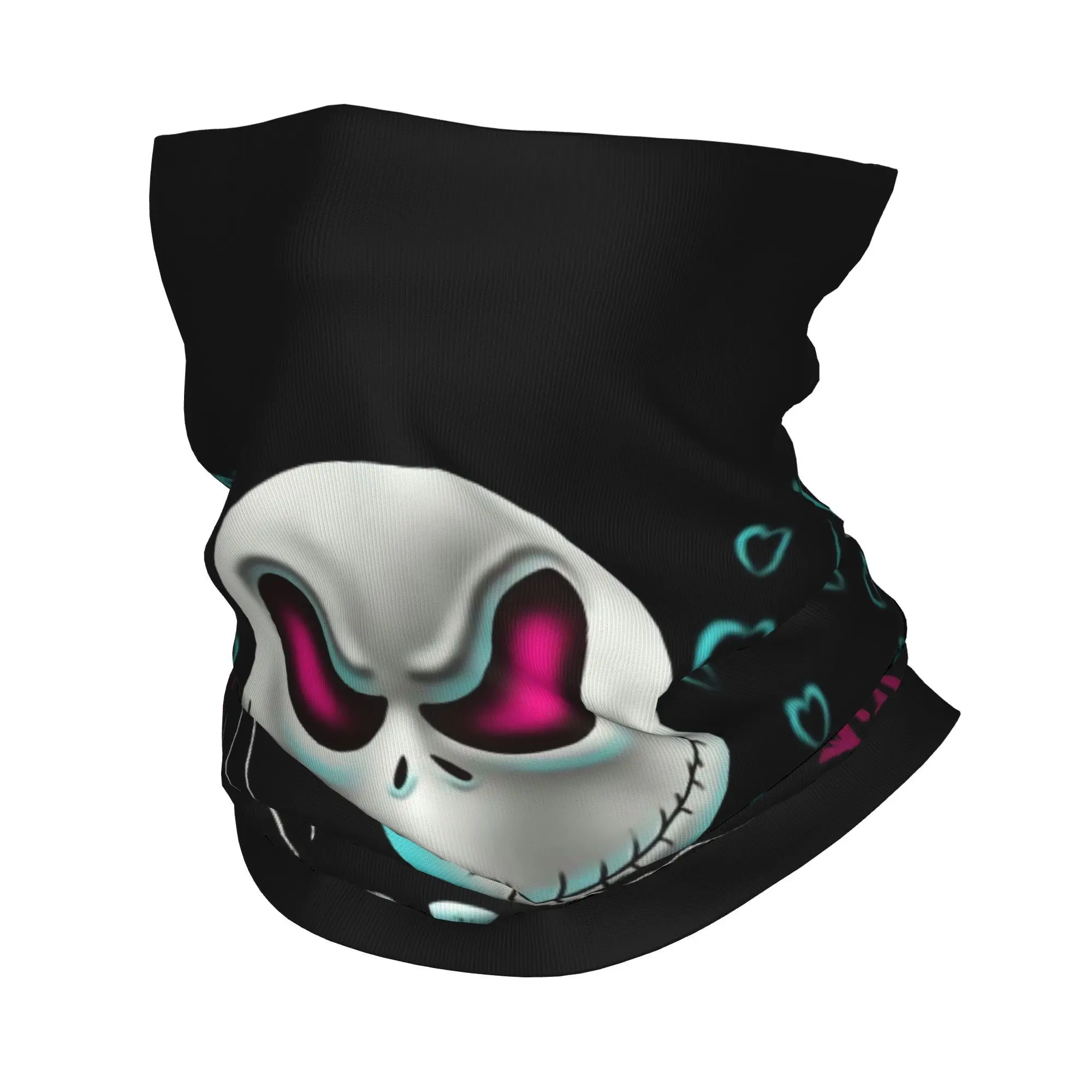 Бандана Джека Скеллингтона на заказ зимняя ветрозащитная повязка шею шарф для