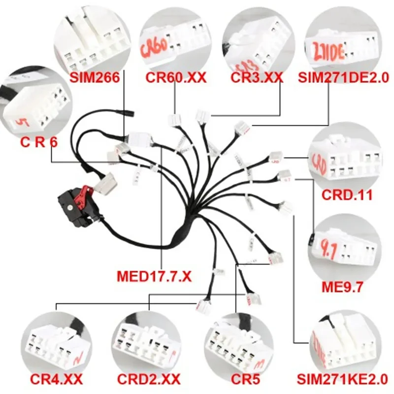 

new model ECU ME9.7/272-273/ Renew Cable For Benz For KT100 ECU Programming