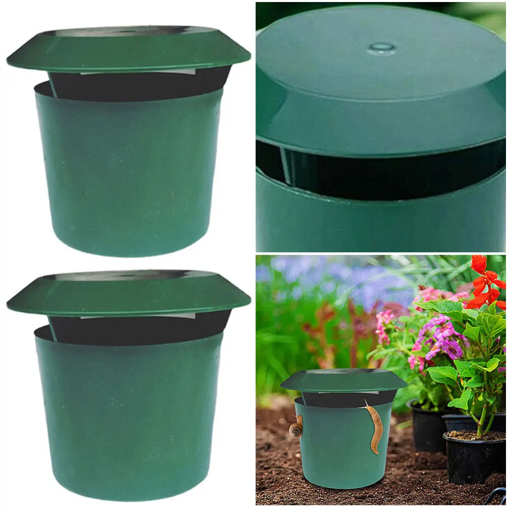 2/4/12 шт. садовая клетка-слизняк экологически чистый отпугиватель вредителей для