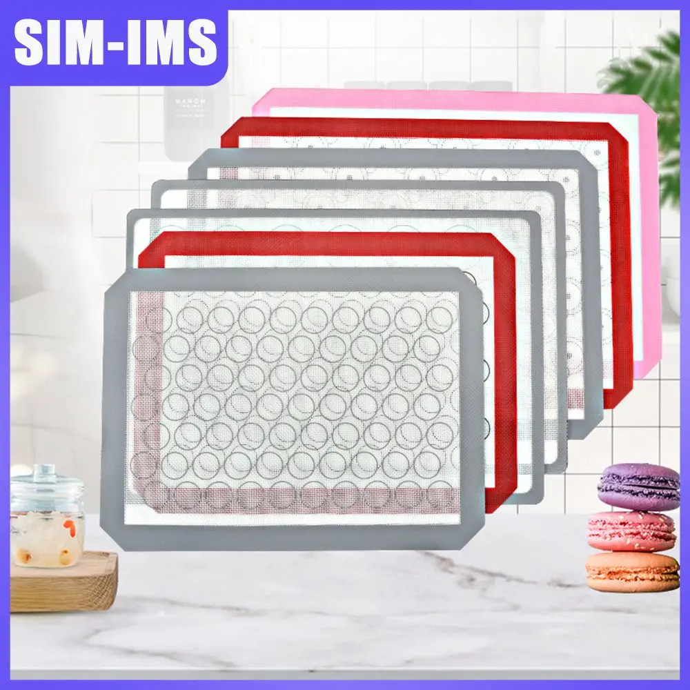 

Non-stick Oven Mat Food Grade High Temperature Resistant Kneading Pad Silicone Baking Mat Cookware Bakeware