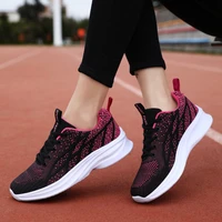 womens tennis shoes high qulity sports shoes for women knitted breathable casual jogging sneakers