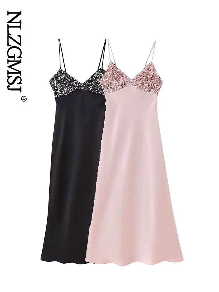 

Платье женское длинное без рукавов с V-образным вырезом