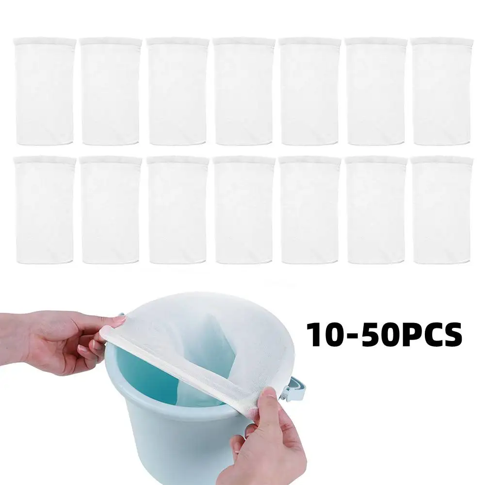

10/15/20/30/50Pcs Swimming Pool Filter Storage Pool Skimmer Socks Saver Skimmer Basket Sock Sleeve Mesh Screen Net Pool Supplies