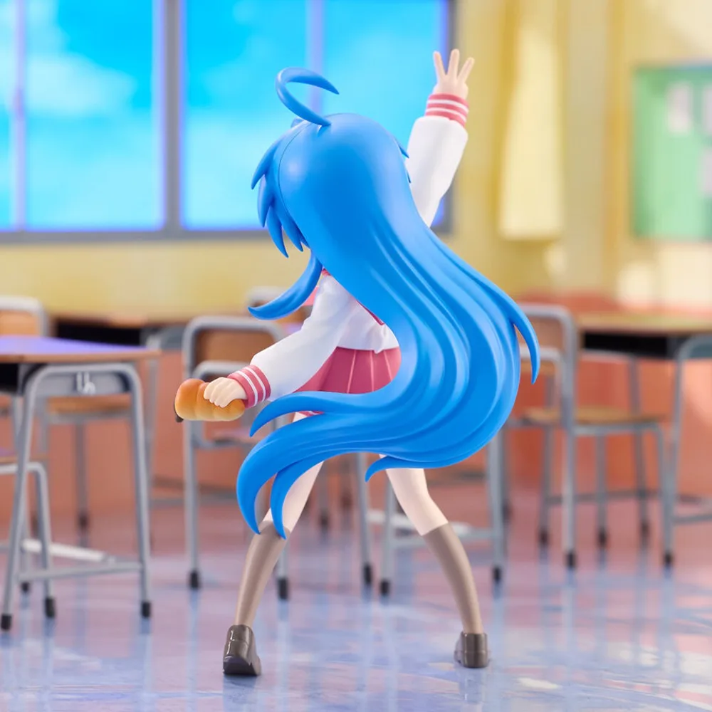 Фото 100% в наличии Оригинальная фигурка Furyu Trio-Try-iT LuckyStar Izumi Konata, аниме-фигурка, модель, украшение, подарок на день рождения, игрушки №2